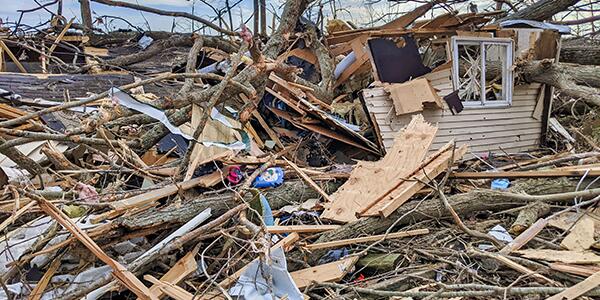 home destroyed by tornado