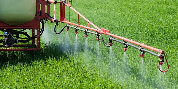 sprayer spraying pesticides